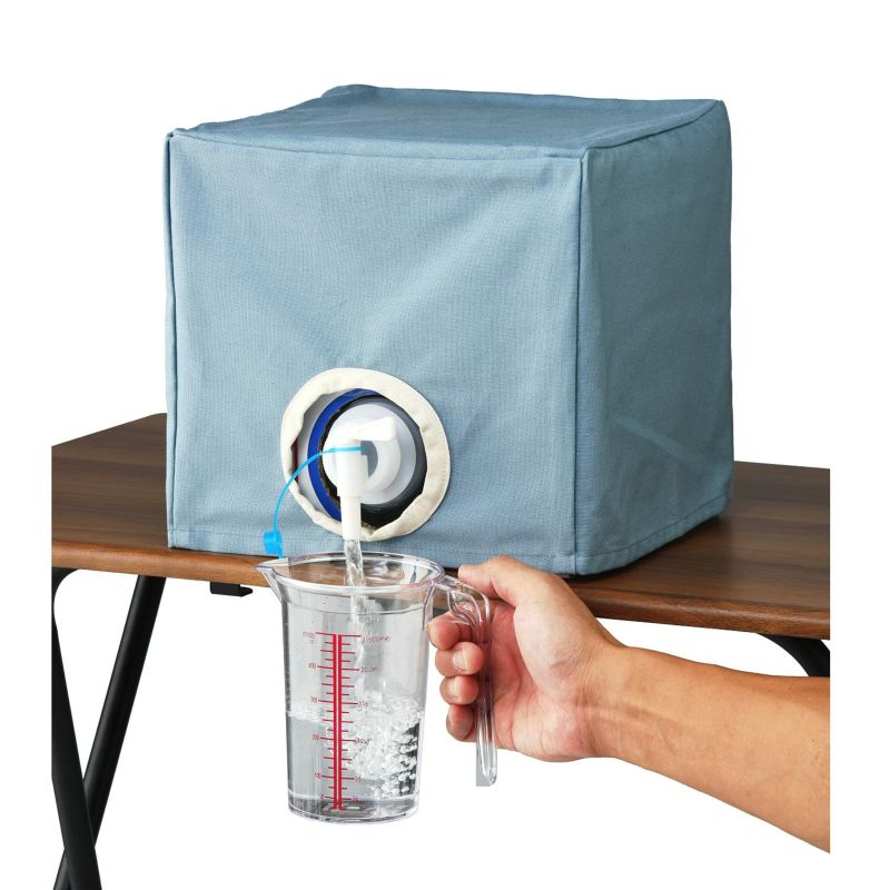 バッグインボックス用カバー ライトブルー １０Ｌ用 精製水 ミネラルウォーター